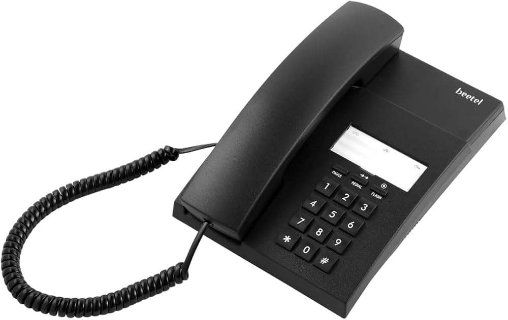 Téléphone-Analogique-Beetel-B80 Téléphone Analogique Beetel B80 Noir